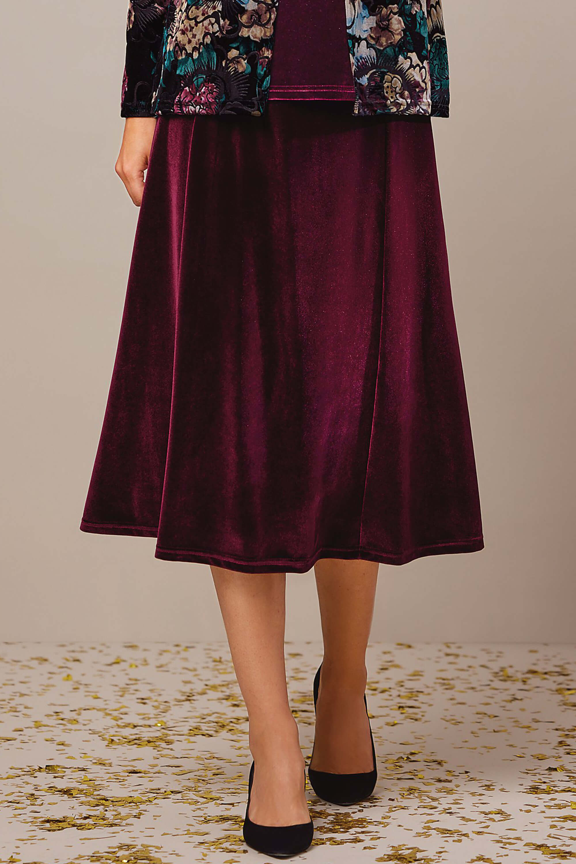 Buy Velvet skirt JH840 Skirts Cotswold Collections